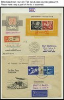 SAMMLUNGEN 1949-1990, Reichhaltige Briefsammlung In 11 Dicken Bänden, Meist FDC Und Portogerechte Einschreibbriefe, Auch - Sammlungen