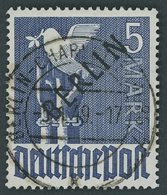 BERLIN 20 O, 1948, 5 M. Schwarzaufdruck, Pracht, Fotobefund H.D. Schlegel, Mi. (750.-) - Other & Unclassified