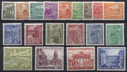 BERLIN 42-60 **, 1949, Bauten, Prachtsatz, Mi. 750.- - Other & Unclassified