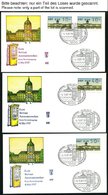 AUTOMATENMARKEN A 1Ts1 BRIEF, 4.5.1987, Kompletter Satz Auf FDC`s, Pracht - Sonstige & Ohne Zuordnung