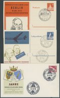 GANZSACHEN PP 17,19,PU 18 BRIEF, Privatpost: 1957/9, 8, 15 Und 20 Pf., 3 Verschiedene Ganzsachen, Pracht - Sammlungen