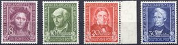 BUNDESREPUBLIK 117-20 **, 1949, Helfer Der Menschheit, Prachtsatz, Mi. 130.- - Sonstige & Ohne Zuordnung