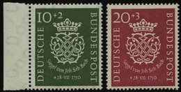 BUNDESREPUBLIK 121/2 **, 1950, Bach, Pracht, Mi. 130.- - Sonstige & Ohne Zuordnung