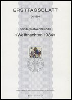 ERSTTAGSBLÄTTER 1197-1233 BrfStk, 1984, Kompletter Jahrgang, ETB 1 - 26/84, Pracht - Sonstige & Ohne Zuordnung