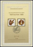 ERSTTAGSBLÄTTER 1397-1443 BrfStk, 1989, Kompletter Jahrgang, ETB 1 - 33/89, Pracht - Other & Unclassified