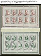 JAHRGÄNGE 1755-1894KB **, 1994-96, 3 Komplette Jahrgänge In Kleinbogen (10), Pracht, Mi. Ca. 2500.- - Used Stamps
