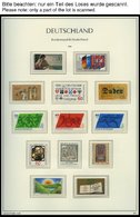 SAMMLUNGEN **, 1980-99, Postfrische Komplette Teilsammlung Im Leuchtturm Falzlosalbum, Prachterhaltung - Used Stamps