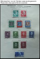 SAMMLUNGEN O,*,** , Sammlung Bundesrepublik Bis 1976 Mit Vielen Guten Werten Im Schaubek Album, Fast Nur Prachterhaltung - Usati