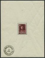 BELGIEN Bl. 2 *, 1931, Block Kriegsinvaliden, Sonderstempel Im Rand, Falzreste Im Rand, Pracht - Belgien