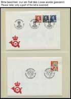 SAMMLUNGEN, LOTS 1984-91, Bis Auf Wenige Werte Komplette Sammlung Von Ca. 140 FDC`s In 3 Neuwertigen Lindner-Spezialalbe - Sonstige & Ohne Zuordnung