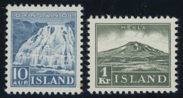 ISLAND 181/2 **, 1935, Landschaften, Pracht, Mi. 170.- - Other & Unclassified