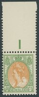 NIEDERLANDE 97 **, 1920, 40 C. Grün/orange, Pracht, Mi. 120.- - Other & Unclassified