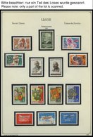 SAMMLUNGEN, LOTS **, 1963/4, Bis Auf Block 33 Zwei Komplette Postfrische Jahrgänge Sowjetunion, Prachterhaltung, Mi. 540 - Used Stamps