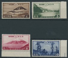 JAPAN 218-21 **, 1936, Fuji-Nationalpark, Postfrischer Prachtsatz - Other & Unclassified