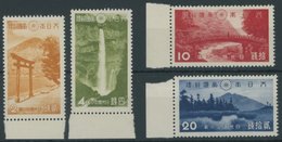 JAPAN 272-75 **, 1938, Nikko-Nationalpark, Postfrischer Prachtsatz - Other & Unclassified