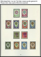 EUROPA UNION **, 1964/5, Stilisierte Blume Und Zweig Mit Frucht, 2 Komplette Jahrgänge, Pracht, Mi. 179.40 - Collections