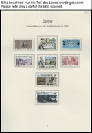 EUROPA UNION O, 1983, Werke Des Menschlichen Geistes, Kompletter Jahrgang, Pracht, Mi. 112.50 - Sammlungen
