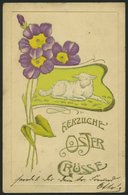 ALTE POSTKARTEN - VARIA OSTERN, 22 Verschiedene Grußkarten, Meist Zwischen 1900-08, Sehr Schöne Mischung - Sonstige & Ohne Zuordnung