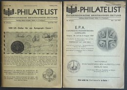 PHIL. LITERATUR Austria-Philatelist, 2 Hefte Nr. 100 Und 101-102, April/Mai Und Mai-Juni 1954, Adolf Kosel Verlag, Mit V - Philatelie Und Postgeschichte