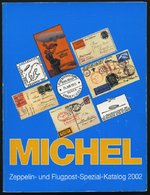 PHIL. KATALOGE Michel: Zeppelin- Und Flugpost-Spezial Katalog 2002, Alter Verkaufspreis: EUR 39.90 - Philately