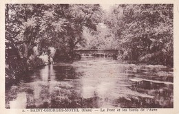 Saint Georges Motel Le Pont Sur L'Avre 1950 - Saint-Georges-Motel