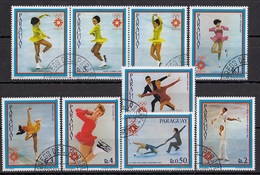 PARAGUAY 3609-3615,used,falc Hinged - Figure Skating