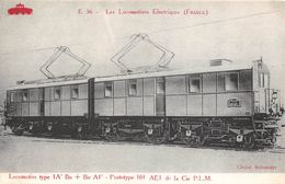 ¤¤   -   Les Locomotives Electriques  Du P.L.M. -   Chemin De Fer - Treni