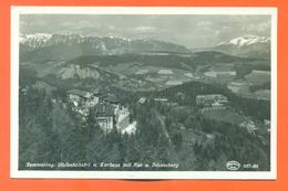 CPSM PF Semmering " Sudbahnhotel Kurbaus Mit Rax U Scheeberg " CPA 57 - Semmering