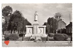 19153-LE-80-ROSIERES-EN-SANTERRE-Le Monument Aux Morts (sculpteur  Carvin) - Rosieres En Santerre