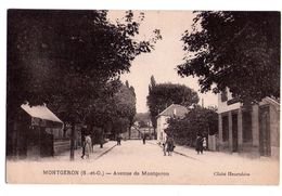 D063 - Montgeron S&O - Avenue De Pontgeron - Cliché Heurtebise - Montgeron