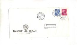 Lettre Cachet Esch Entete Montre Hirsch - Frankeermachines (EMA)