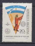 Argentina 1970 Operation Polo Sur / Antarctica / Flag 1v ** Mnh (37178) - Ongebruikt