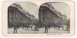 Vue Stéréo/ANGLETERRE/Londres/" Bank Of England, London /Banque D'Angleterre, Londres / Vers 1880-1890 STE98 - Photos Stéréoscopiques
