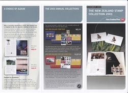 Nouvelle-Zélande - Fiche De Présentation: The New Zealand Stamp Collection 2003 - Presentation Packs