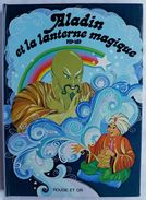 ALBUM POP UP ALADIN Et La Lanterne Magique GP ROUGE ET OR 1976 Pas KUBASTA Enfantina - Disney