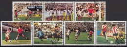 PARAGUAY 3997-3999,used,falc Hinged,football - Gebraucht