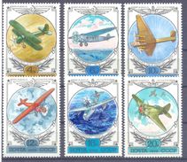 1978. USSR/Russia,  Early Soviet Russian Aircrafts, Issue IV, 6v,  Mint/** - Neufs