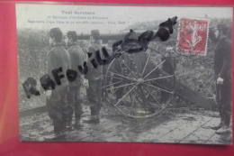 Cp  Toul Garnison 6° Regiment D'artillerie De Forteresse Manoeuvre D'une Piece De 95 Sur Affut Omnibus - Tartas