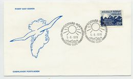 GREENLAND 1978 25th Anniversary Of Constitution On FDC.  Michel 109 - FDC