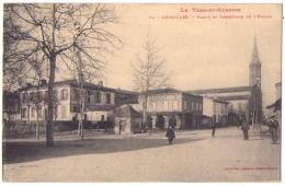 (82) 030, Grisolles, Labouche 74, Place Et Carrefour De L'Eglise - Grisolles