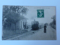 ISERE-DIEMOZ-LC LA GARE -ANIMEE - Diémoz