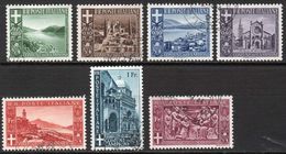 CAMPIONE D'ITALIA - The Second Complete Set Of 7 Values, Very Fine Used - Emissioni Locali/autonome