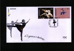 Kosovo 2017 Ballett FDC - Kosovo