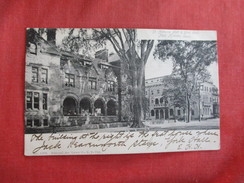 St Anthony Hall & York Hall Connecticut > New Haven Stamp Peeled Off Back    Ref 2762 - New Haven