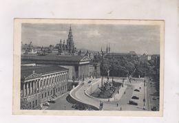 CPA WIEN, RINGSTRASSE MIT PARLAMENT UND RATHAUS - Ringstrasse