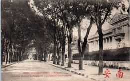 VIÊT NAM -- Cochinchine - Saigon -- Avenue Devant Le Palais Du Lieutenant Gouverneur - Vietnam