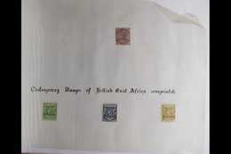 BRITISH AFRICA AND BRITISH EUROPE QV To QEII Mint And Used Collection In An Ancient Album - An Old-time Pre World War II - Altri & Non Classificati