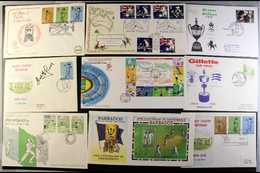 SPORT - CRICKET COVERS 1960's To 2000's Very Fine Hoard Of GB And Commonwealth Illustrated Covers Featuring CRICKET. Inc - Ohne Zuordnung