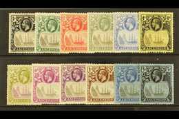 1924 Badge Set To 3s Complete, SG 10/20, Very Fine And Fresh Mint. (12 Stamps) For More Images, Please Visit Http://www. - Ascensione