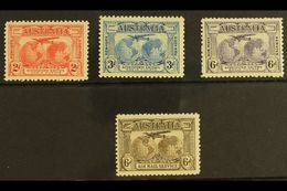 1931 Kingsford Smith's Flights Set Plus 6d Sepia Inscr. "AIR MAIL SERVICE," SG 121/3, 139, Never Hinged Mint (4). For Mo - Sonstige & Ohne Zuordnung